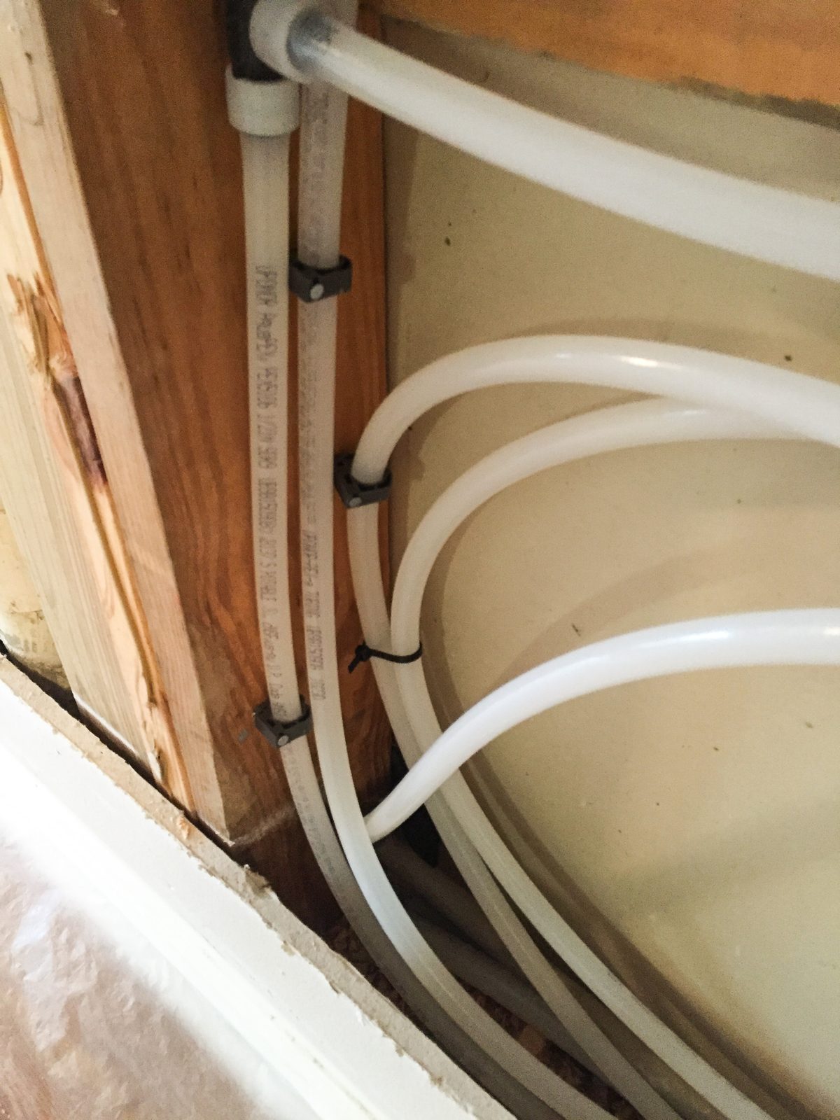 Repipe project photo - Trabuco Canyon, CA home pipes before or after replacement by Repipe OC